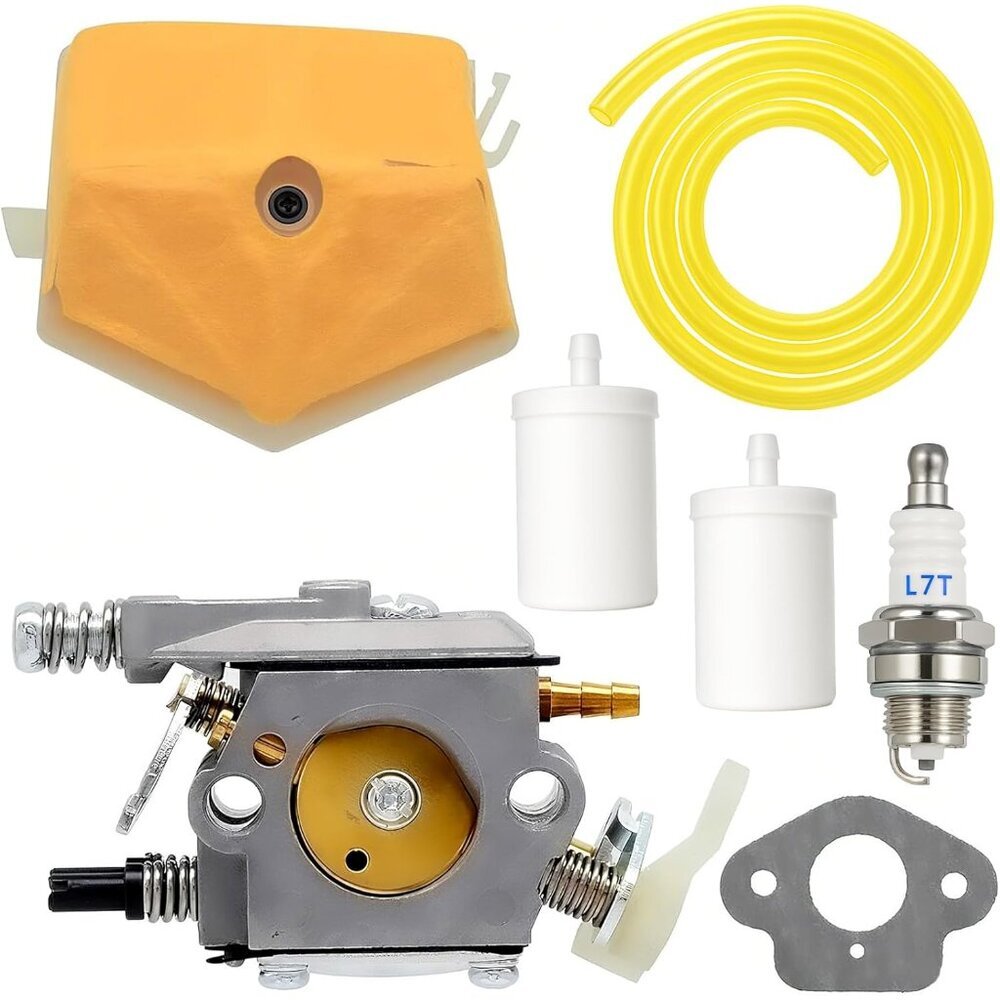Carburetor Tune-Up Kit for Husqvarna 50/51/55 Chainsaw - Replaces OEM 503281504,